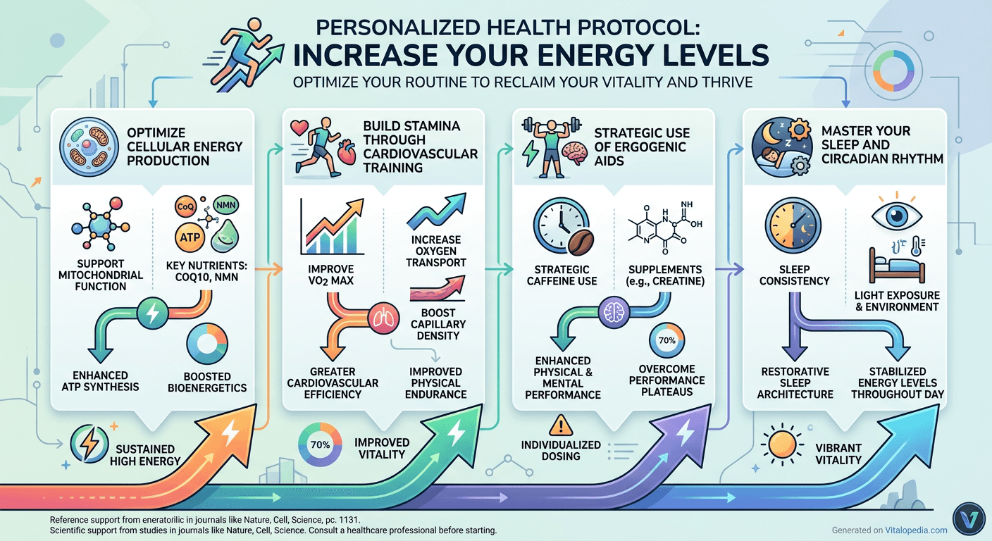 Infographic for Increase your energy levels